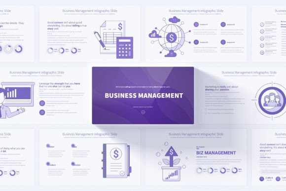 A Professional PowerPoint Template for Business Management