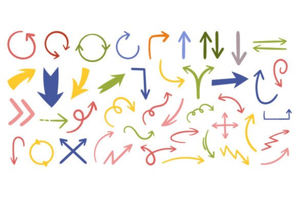 Bringing Authenticity to Modern Design: The Power of Hand Drawn Freehand Emphasis Arrows