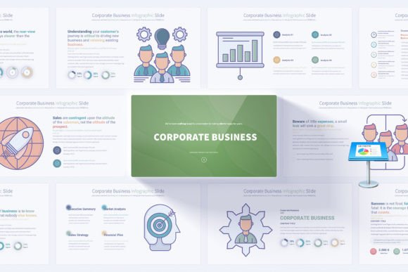 Elevate Your Corporate Communication with a Professional Keynote Template