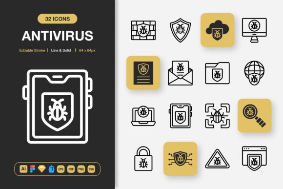 Evaluating the Antivirus Icons Icon Set for Your Digital Projects