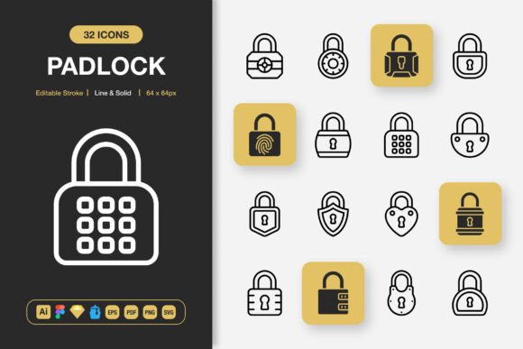 Padlock Icons: Unlocking Design Efficiency