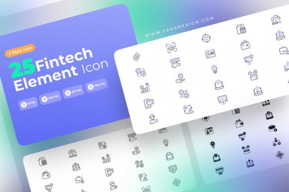 The Fintect Element Icons Set: A Designer's Practical Toolkit