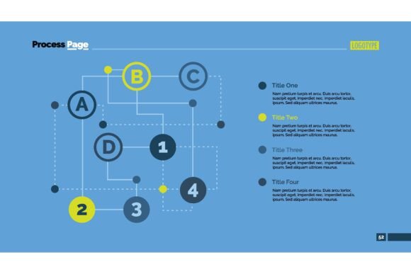 The Labyrinth Flowchart Slide Template: A Business Tool for Creative Strategy