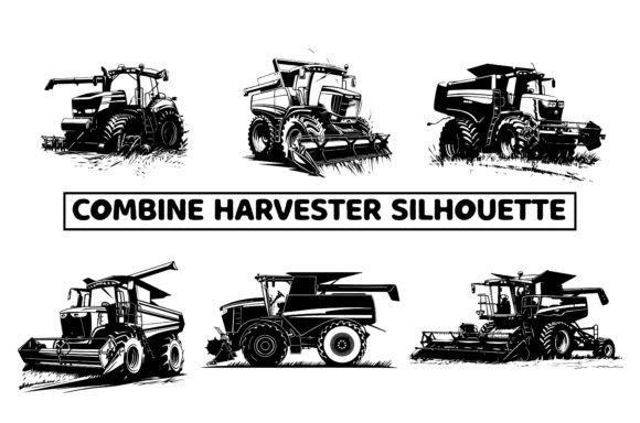 The Versatile Power of Agricultural Equipment Silhouettes