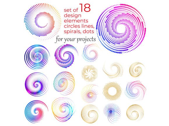 Unlock Creative Flow with Spirals, Shells Lines, Galaxy of Dots