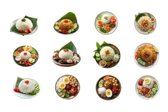 Yummy Oriental Food Collection: A Versatile AI EPS Set